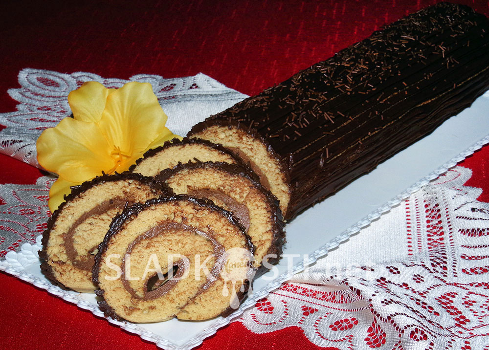 Bílková Mokate roláda   