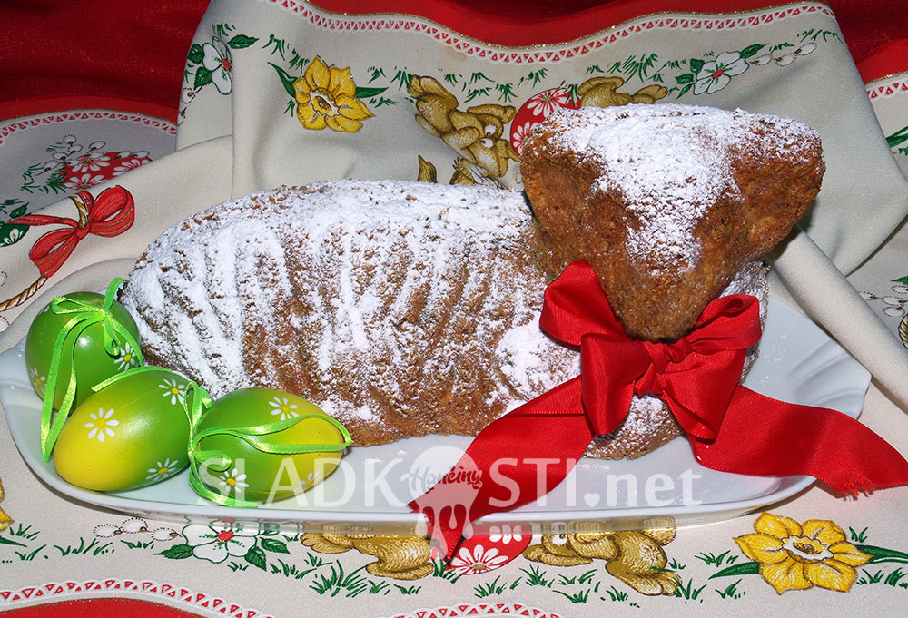 Bílkový beránek s pomerančovou příchutí