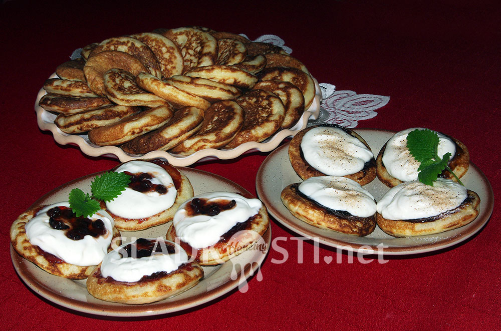 Bramborové lívance smažené na sádle