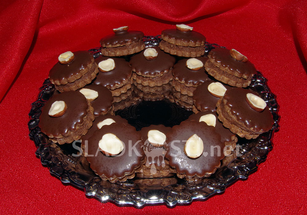 Ischelské dortíčky s Nutellou