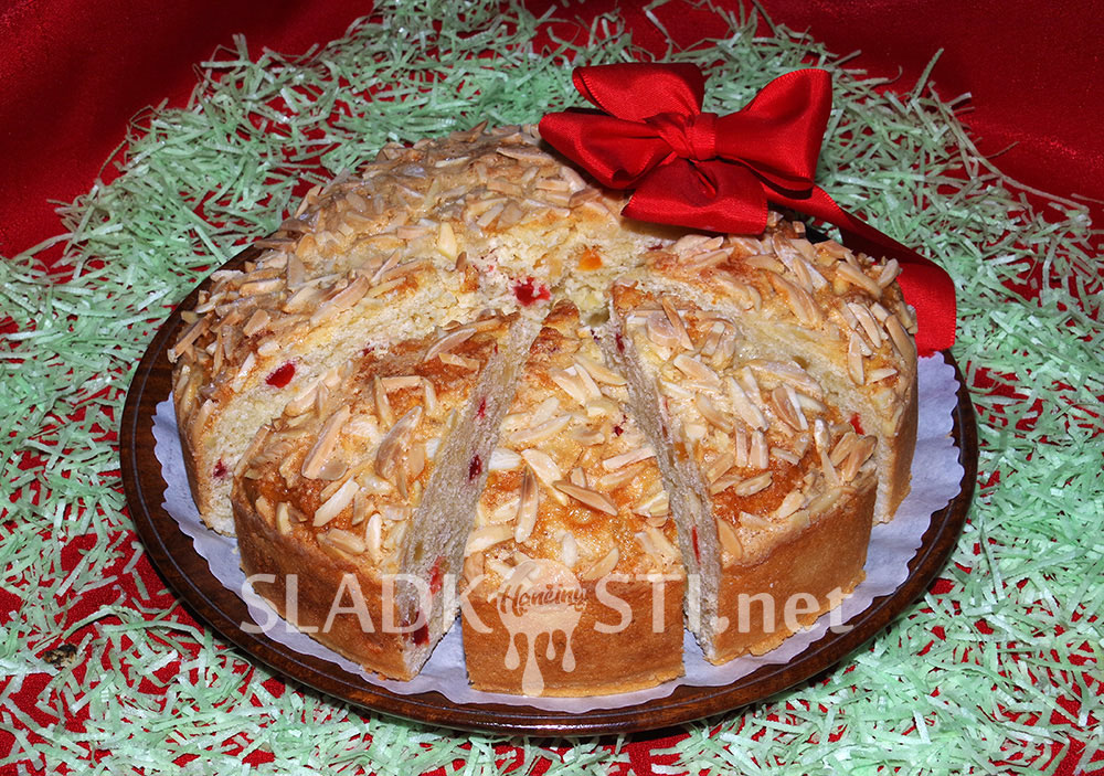 Italská velikonoční brioška