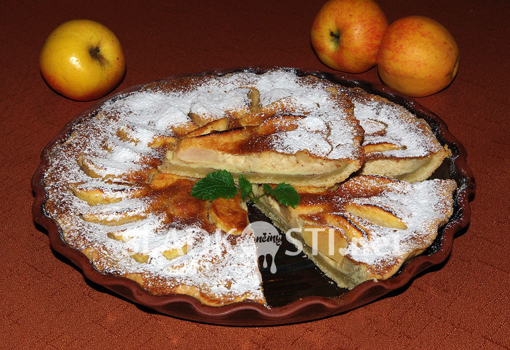Jablečný koláč z Normandie