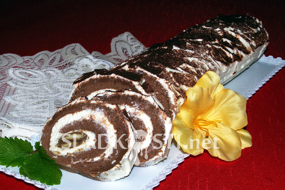 Kakaová roláda Tiramisu