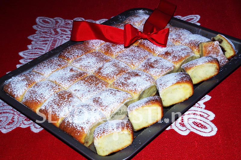 Kefírové buchty s marmeládou