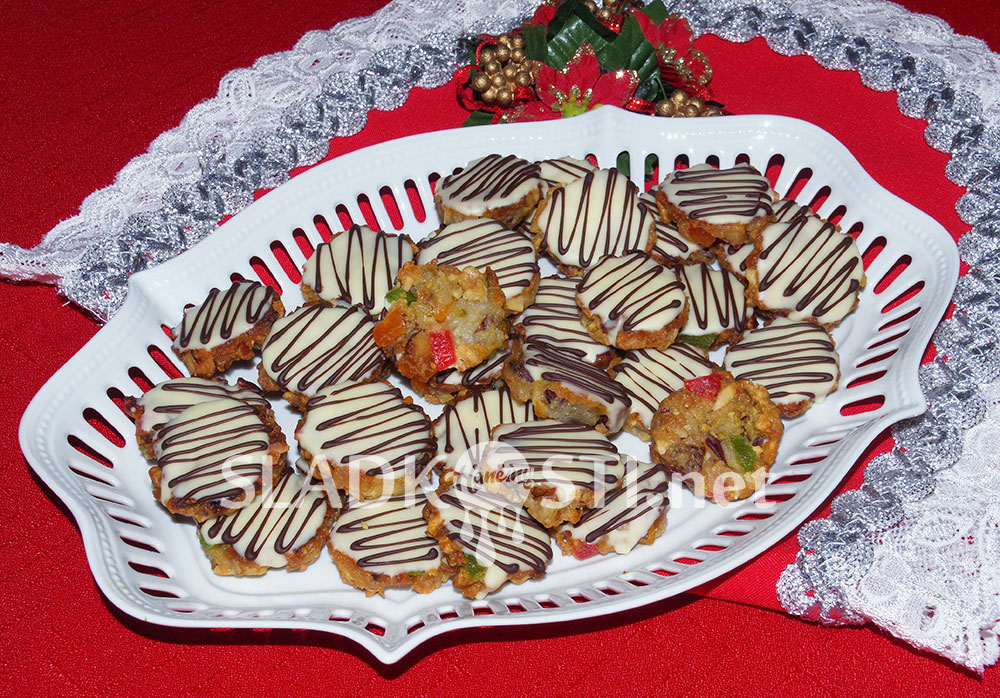 Klasické marokánky s bílou čokoládou