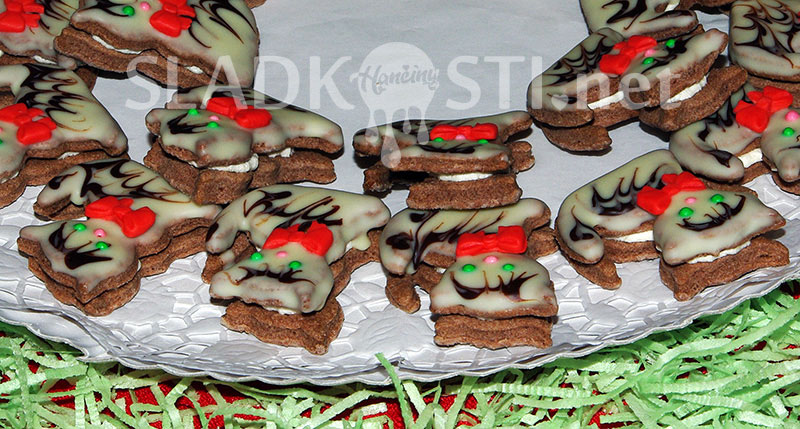 Kočičky s mašličkou