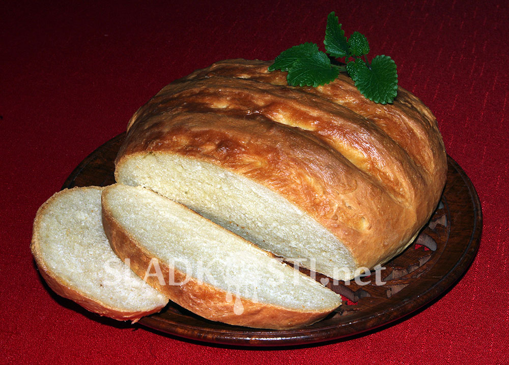 Křupavý řecký chléb
