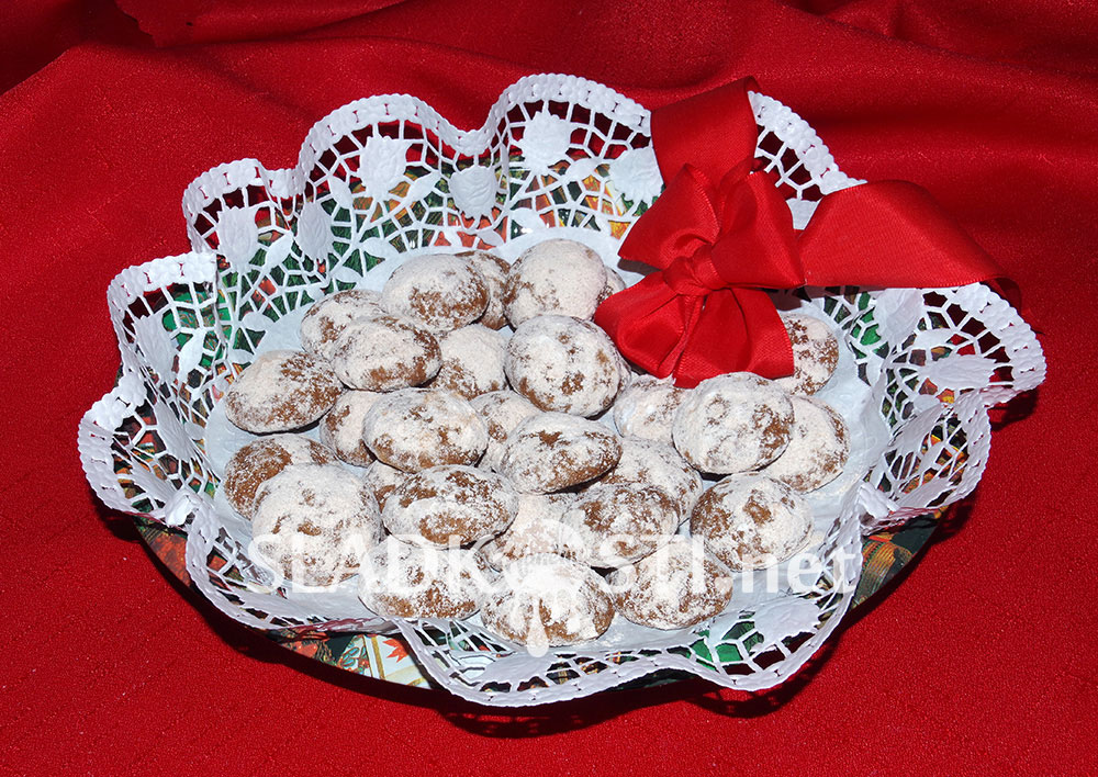 Obalované perníkové koláčky s papájou