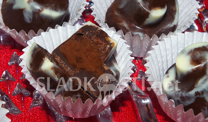 Oříškovo karamelové pralinky