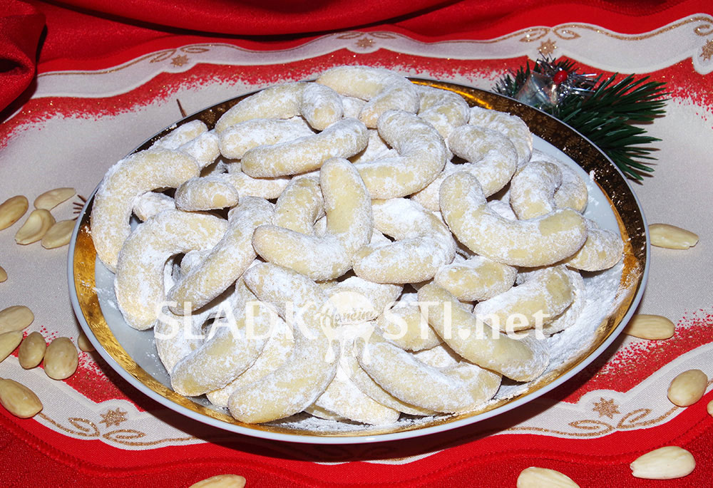 Rohlíčky s mandlemi