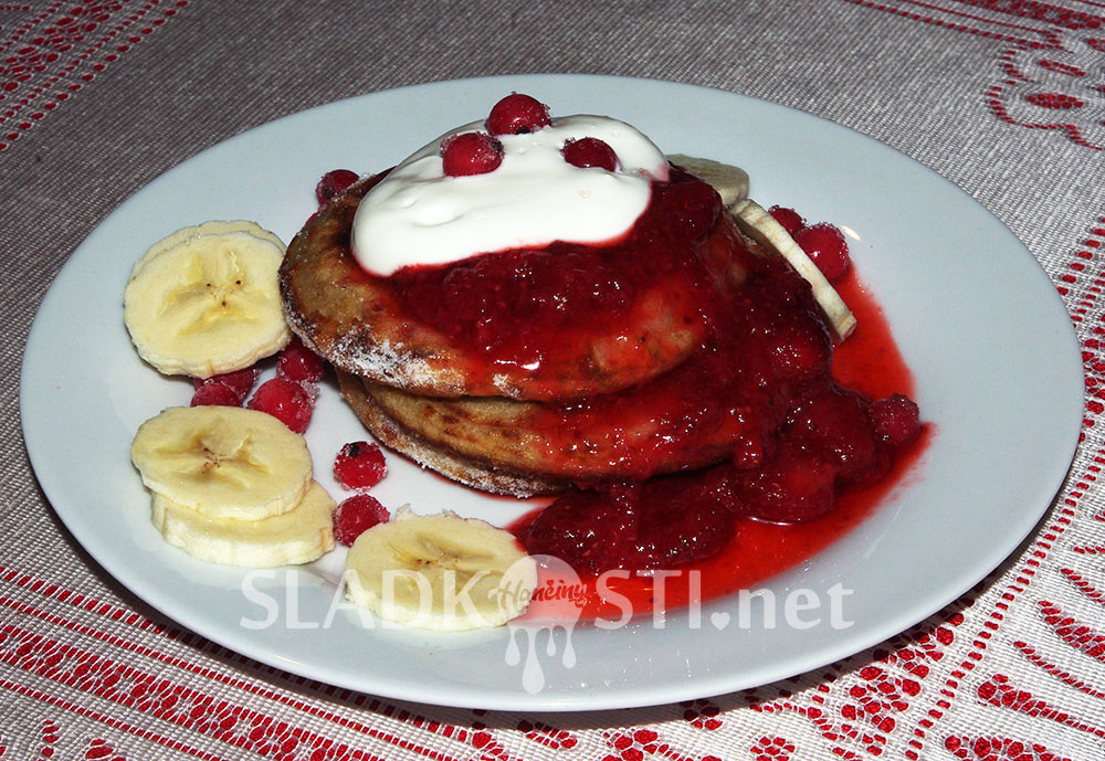 Ruské bliny nasladko