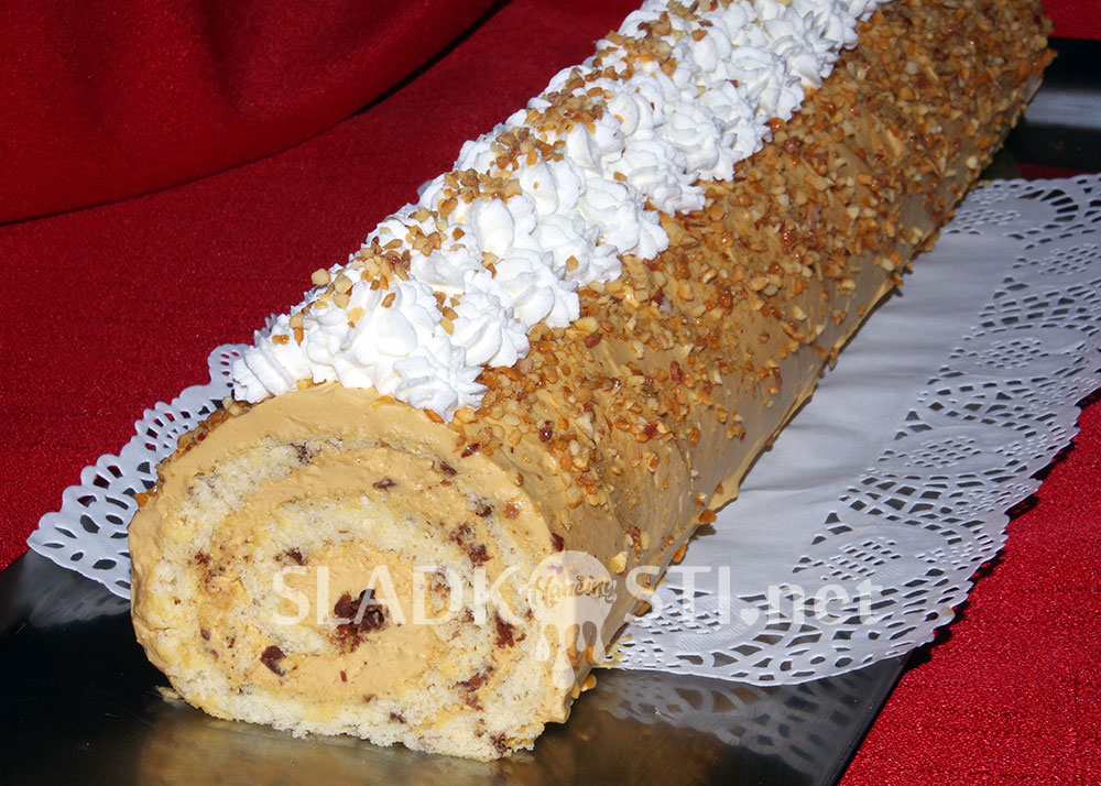 Stracciatella s karamelovým mascarpone
