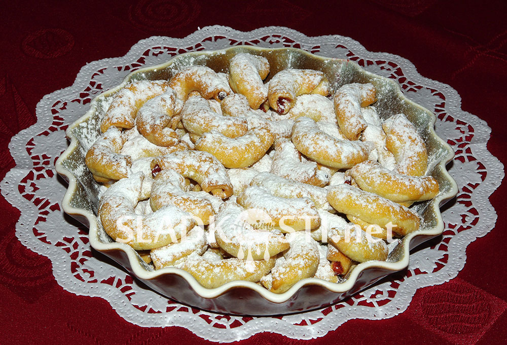 Tvarohové rohlíčky s marmeládou