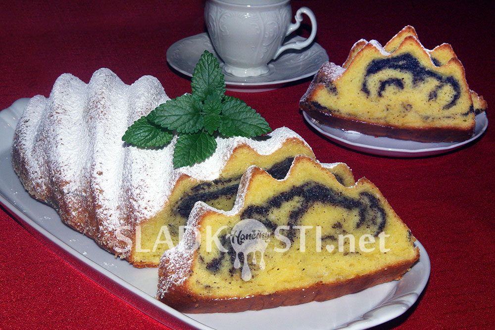 Tvarohový chlebíček s mákem