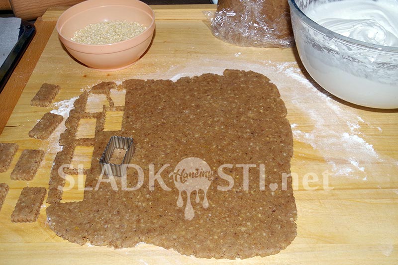 Tyčinky z vlašských a kešu ořechů