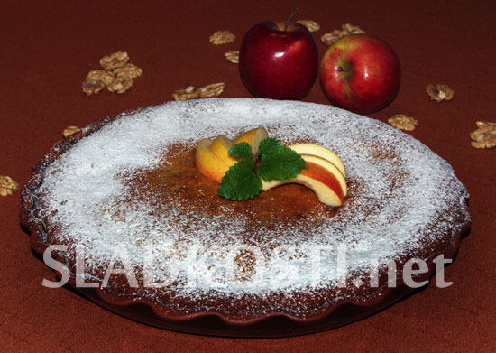 Švýcarský jablečný koláč